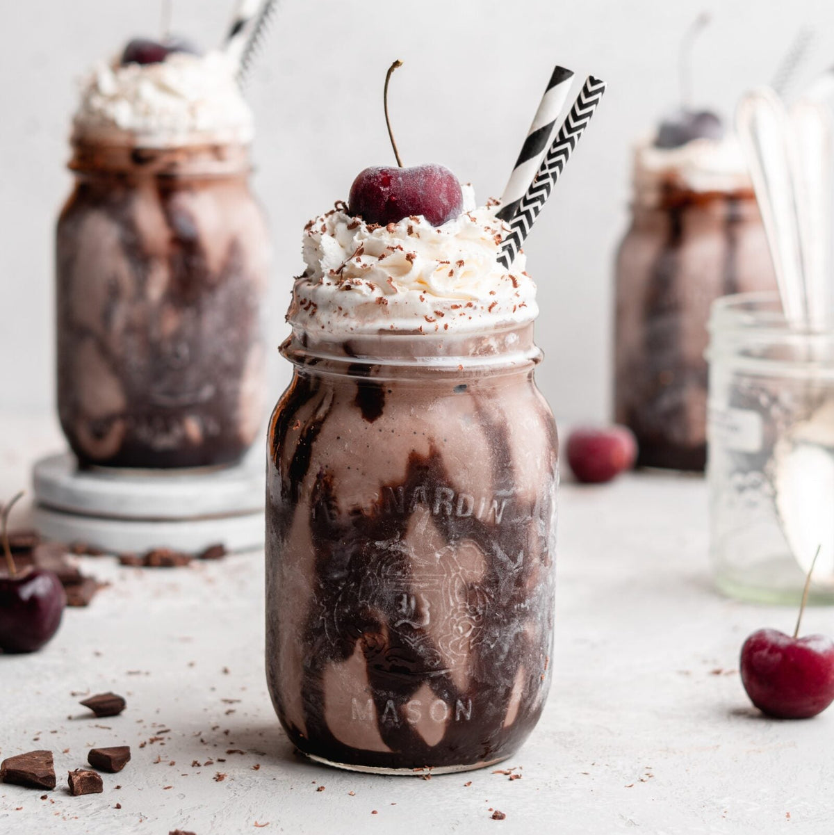 iced black forest choc